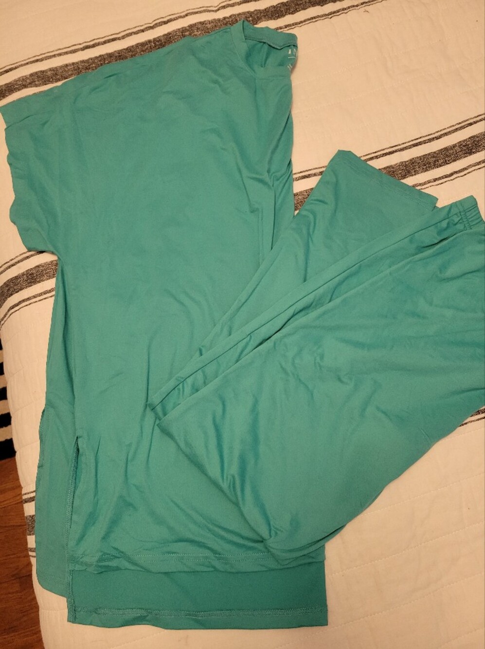 Zenana Teal Green Lightweight Lounge Set
